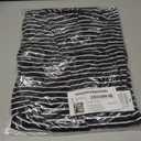 Amazon Essentials Women's Long-Sleeve Open-Front Long Cardigan (Black White Horizontal Stripe)