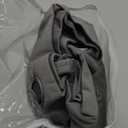 MIULEE 2 Panels Velvet Curtains Solid Soft Grommet Grey Curtains Blackout Thermal Insulated Soundproof Room Darkening Curtains/Drapes/Panels for Living Room Bedroom 52 x 90 Inch