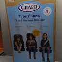 Graco Tranzitions 3-in-1 Harness Booster Car Seat, Forward Facing Car Seat, Highback, to Backless Booster, Proof, Manufacturing Date 04/11/2026