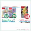 20 PCS Clear PET Plastic Protector Case for Booster Bundle / Build & Battle 0.45mm Thick Foldable Clear Display Box Plastic Display Case (20 PCS)