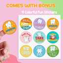 Biodegradable Kids Flossers -200 Pack, Natural Kids Floss Picks, Fluoride Free, Biodegradable Floss Pick, Organic Animal Dental Floss Picks, Dental Floss Sticks - 4 Fun Animal Designs