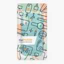 kwmobile Case Compatible with Apple iPhone 16 Case - TPU Phone Cover with Credit Card Holder - Mint