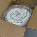 YOUR MOON Fluffy Support Bed Pillow Queen Size, Super Soft Premium Down-Alternative Filling for Sleeping, Luxury Hotel Quality Bed Pillows for Side Sleeper (White) (Queen (Pack of 1))