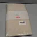 maxmill Faux Linen Texture Tablecloth Stain Resistant Waterproof Wrinkle Resistant Washable Table Cloth, Fabric Decoration for Dining Room Banquet Parties Dinner, Rectangle 60 x 120 Inch, Natural