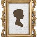 AELS 4x6 Inch Vintage Picture Frame, Elegant Antique Photo Frames with Glass Front, Photo Display, Tabletop Wall Hanging, Gift Ideas