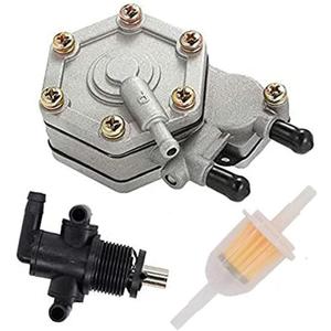 Fuel Pump for Polaris Sportsman 325 400 500 600 700 Polaris Magnum 325 330 500 2X4 4X4 ATV Engine with Three way Fuel Shutoff Valve 7052161