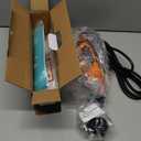 Sharp Pebble Electric Chainsaw Sharpener Kit - Comes with Chain Saw Sharpener Tool, 4 File Size Sharpening Wheel Bits, Angle Attachment, Wrench & eBook