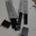 Coat Rack Wall Mount,Bamboo Vertical Hat Rack for Wall,Wall Coat Tree,Coat Hanger,Floating Coat Rack for Hats,Jackets,Bags,Entryway Bedroom (Black)