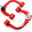 Front Upper Control Arms for 2005-2022 Toyota Tacoma for 1-4" Lift Suspension Tubular Control Arms Replacement Factory/Stock Suspension Arms