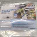 Zipcase Water Storage Bladder, 100 Gallon Heavy Duty Food-Grade Plastic Bag, for Emergency Water Bank, Ideal for Bathtub Water Storage, Camping, Gardening and Agricultural Irrigation.