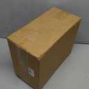 Anzoymx Stainless Steel Bathroom Trash Cans 1.8 Gallons Small Garbage Can with Pop up Lid, Dog Proof Narrow Wastebasket, Slim Waterproof Litter Trash Bins Set for Bedroom, Toilet, Office (White)