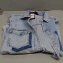 City Chic Women's Plus Size Denim Ivy Shirt, 14