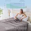Cooling Blanket Throw Size, 50"x70" Cooling Blankets for Hot Sleepers, Cold Blanket Thin Lightweight Breathable Soft for Couch Bed, Lightweight Blanket Keep Cool for Night Sweats