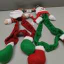 Snowman Design Cloth Display Protector for Home Office Festive Computer Case for Holiday Decor One Size, 2 Pack 