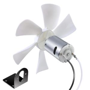 PlusRoc RV Vent Fan Replacement 6 inches RV Exhaust Bathroom Ventilation Roof Ceiling Fan 12V D-Shaft Motor White Blades Compatible with Heng's Elixir Jensen, 190 CFM