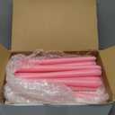 Patelai 40 Pcs Christmas Advent Candle Set Taper Candles 10 Inch Purple and Pink Christmas Candles Candlesticks for Wedding Advent Home Church Holiday Decoration Party Celebrations