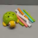 Fullware Water Sprinkler for Kids, Toddler Outdoor Toys, Backyard 3-in-1 Rotating Spray Turtle, Attaches to Garden Hose Splashing Fun Summer Toys for 3 4 5 6 7 8 Year Old Boys Girls