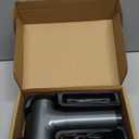 Massage Gun Deep Tissue, Handheld Electric Muscle Massager, High Intensity Percussion Massage Device for Pain Relief with 9 Attachments & 30 Speed(Grey)