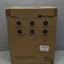 Mr.Young Air Mattress Twin with Built in Pump, Luxury Blow up Mattress, Colchones Inflables in 2 Mins Self-Inflation/Deflation, Inflatable Mattress for Guests and Home, Camping, 650lb MAX