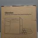 Glendan Light Box Photography, Portable Photo Studio Light Box, 16" x 16" Professional Dimmable Shooting Tent Kit with 216 LED Table Top Light & 6 Backdrops Photo Box for Product Photography
