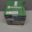 Solar Bird Feeders for Outdoors Hanging - Premium Grade Metal Bird Feeder, Chew-Proof, Weather and Water Resistant Wild Bird feeders, Outside and Garden Decoration-New