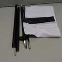 Feather Flag Pole Kit for Swooper Flag 6FT, Swooper Flag Pole Kit with Ground Spike for Feather Flag