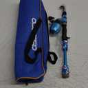 ODDSPRO Kids Fishing Pole, Portable Telescopic Fishing Rod, Blue