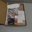 LED Drawing Board, Class Valentines Day Gifts for Kids Toys, 17" Light Up Acrylic Dry Erase Led Note Board with Colors, Doodle Glow Board, Magic Drawing Tablet as Birthday Gifts for Girls Boys (14"W x 10"H)