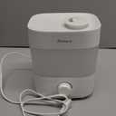 Top Fill Humidifier, 2L Water Tank for Bedroom, 28H Long Lasting White Air Humidifier for Large Room, Ultra Quiet 25dB Cool Mist for Baby, Plants, Office, Easy to Clean & Fill