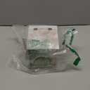 Distressed Farmhouse Square Solid Wood Tissue Box Cover with Slide-Out Bottom Panel Honey Brown Tissue Box Holder for Bathroom Living Room Dining Room Bedroom Toilet (Vintage White)