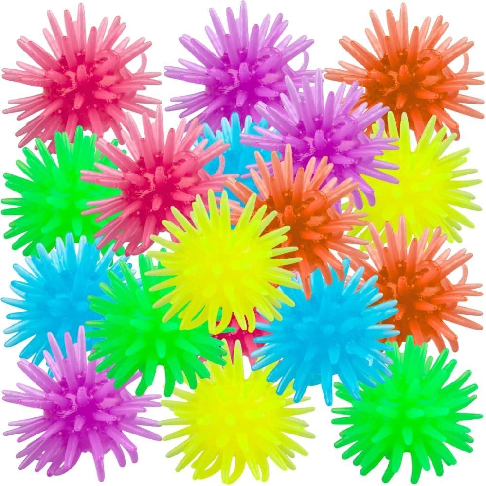 Wall Walker Toy Favors - 0.7" (Pack of 24) - Multicolor, Non-Toxic Sticky Climbers - Unique, Entertaining Party Favor for Kids & Gifts