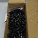 60Pcs Black Pegboard Hooks, 2/4/6 Inch Pegboard Wall Hook Heavy Duty PegBoard Shelving Hook Fit 1/4" PegBoard Metal Hanging Pegboard Display Hook Holder Organizer for Kitchen Store