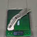 Fuzion Digital Scale .01 Gram Accuracy, 500g Mini Food Scales for Small Jewelry, Gold, Herb, Spice - Weight Gram and Oz (Ombr Purple-Green)