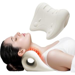 PROIRON Neck and Shoulder Relaxer, Neck Stretcher for Cervical Spine Alignment, TMJ Relief, Nerd Neck, Cervical Traction Device for Tension Headache, Curvature Assist, Pinched Nerve
