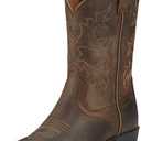ARIAT BMVY9 Heritage Western Western Boot Distressed Brown 2.5