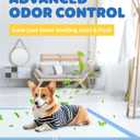 100-Pack X-Large Puppy Pads - 34'' x 28'' Pee Pads for Dogs Potty Training with Leak-Proof Quick-Dry Design, 6-Layer Wee Wee Pads for Dogs, Blue