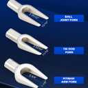 Orion Motor Tech Pickle Fork Tool Set, 5pcs Ball Joint Separator Tool, Heavy Duty Tie Rod Removal Tool for Car Van Light Truck, Ball Joint Remover for Pitman Arm Removal