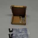 10 Sets Black 4040 Interior Corner Connector Kit  L-Shape Inside Bracket with Screws for 40 Series Aluminum Extrusion Rail, 8mm T Slot Extruded Aluminum Accessories