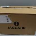 Chair Cushions for Dining Chairs Set of 6, Non Slip Kitchen Chair Pads, 17" x 16" x 2", Indoor Dining Chair Cushions with Ties, D-Shaped Seat Cushions for Kitchen Chairs, Beige