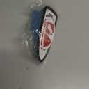 Car Shark Fin Antenna Cover, Roof Aerial Base AM/FM Radio Signal for Car SUV Truck, Vehicle Shark Fin Shape Cover with Adhesive Tape, Car Accessories Antenna Replacement Fits Most Cars (Blue)