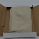 BONZER Waterproof Outdoor Curtains for Patio, Premium Thick Privacy Weatherproof Grommet Outside Curtains for Porch, Pergola, Cabana, 1 Panel, 54W x 84L inch, Cream