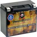 Pirate Battery YTX20HL-BS 310 CCA Maintenance-Free 12V 19Ah Battery Replacement for ATV, Harley Davidson Motorcycle, Jet Skis, Scooter, UTV, and More - Nut and Bolt (T3) Terminal