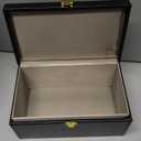 Oraich Faraday Key Fob Protector, 4 Pack RFID Bag for Car Keys, EMP Proof Faraday Pouch with Reflective Strip, Anti Theft Car RFID Key Fob Protector, Small Faraday Bags for Car Key Fob, Black