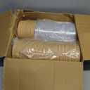 17 oz Disposable Kraft Paper Bowls with Lids, Food Containers for Soup, Party Supplies, Treat Bowls - 50 Pack