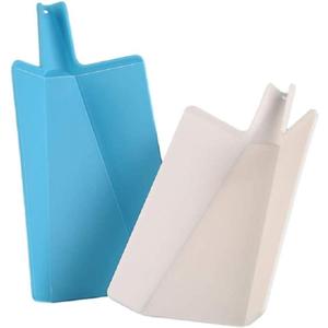Slap Chop Folding Plastic Cutting Board - Chopping Board Kitchen Prep Mat | 11 inch x 7 inch | Non Slip Surface | Dishwasher Safe | (Set of 2)