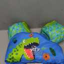 AEOCOO Puddle Float Jumper 20-30-50-60-70 Pounds, Toddler Swim Vest for 1-3-5-6-9 Years Old, Pool Floats with Swimming Arm Floaties Swim Jacket & Water Wings for Kids Swimmies, Boys, Girls, Nios (Dinosaur)