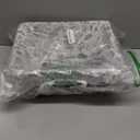 4-Pack Commercial Bus Tubs 8 Litre, Black Plastic Bus Box/Tote, Bus Wash Dish Basin Pans