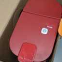 Single Serve One Cup Coffee Maker, for K Cups and Grounds, Mini Coffee Maker with Portable Handle, 6 to 12 Oz Brew Size, for Travel, Camping, Office, RV and Dorm, 120V, Vintage Red