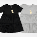 Two Dresses Black and Gray Medium