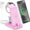 VCVS 36W USB C Super Fast Charging Station for Samsung Phones Watches Earbuds, 3 in 1 Charger for Samsung Galaxy Watch Ultra/ 7/ 6/ 5/ 4/ 3, Galaxy S24/ S23/ S22/ 21/ 20, Note20/ 10, Z Fold/ Flip 5/ 4, USB-C Buds